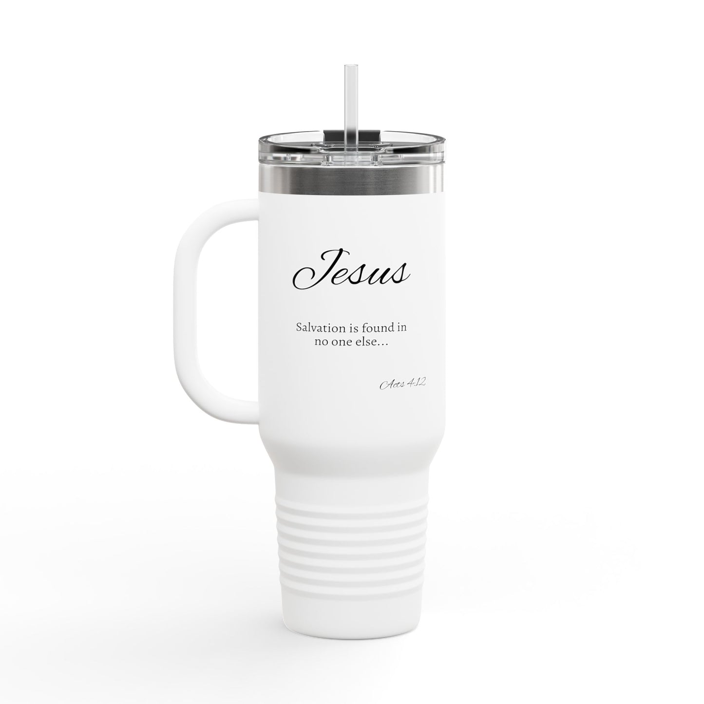 Jesus is Salvation Insulated Travel Mug, 40oz