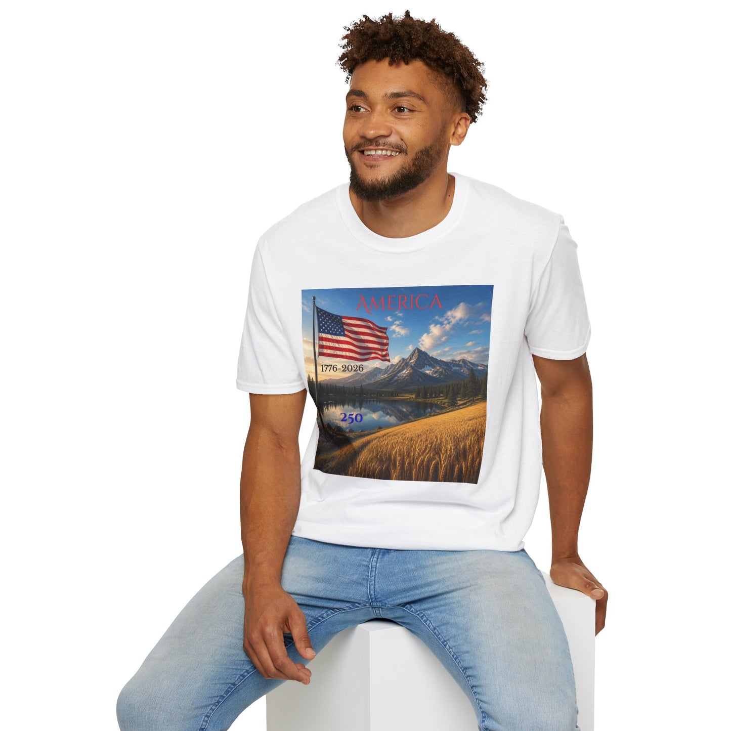 America 250 years Unisex Softstyle T-Shirt