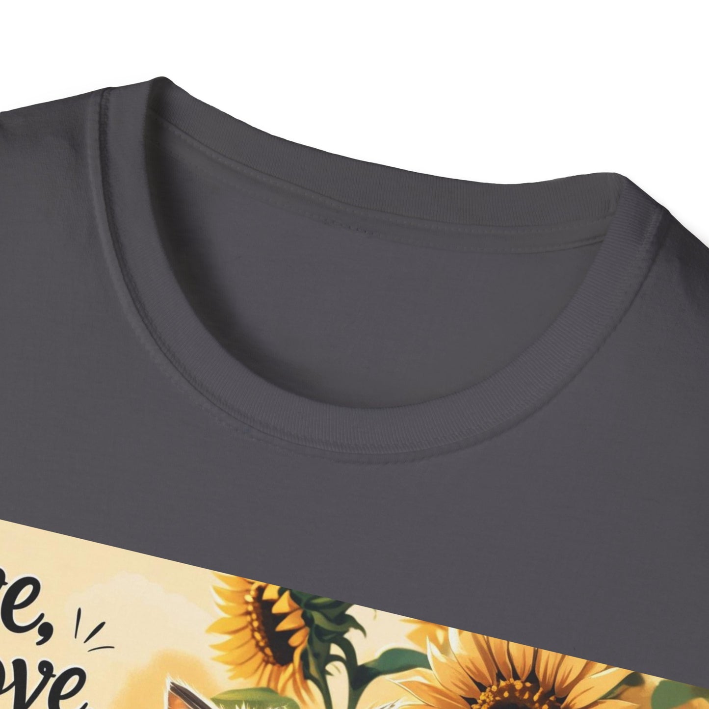 Cute Cat Coffee Lover T-Shirt, Live Love Drink Coffee Shirt, Pet Lover Tee, Gift for Cat Moms, Vintage Style Coffee T-Shirt