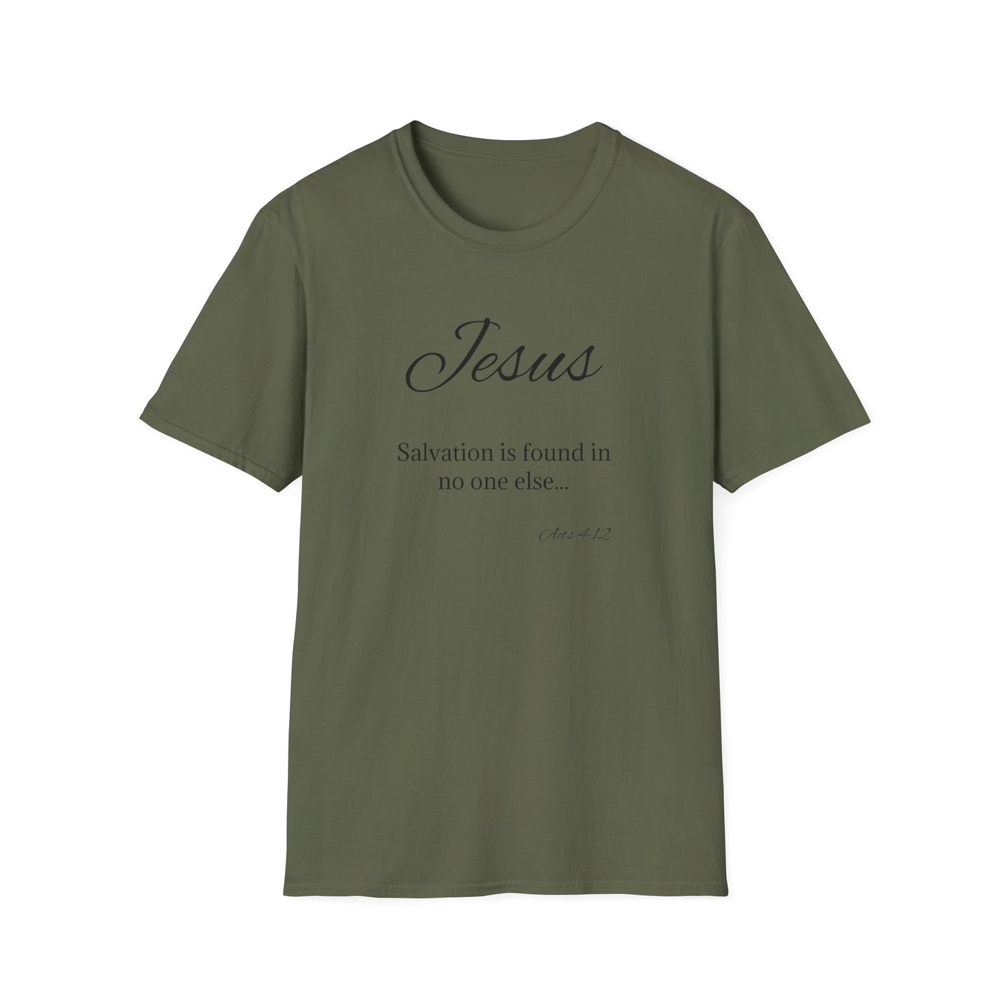 Jesus is Salvation Unisex Softstyle T-Shirt