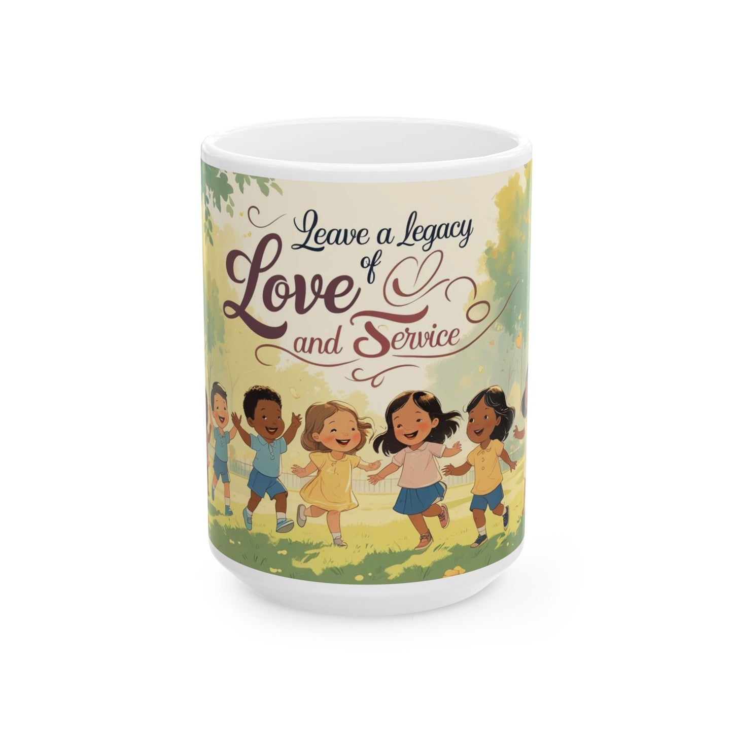 Legacy of Love Ceramic Mug | Heartwarming Gift for Friends & Family | Perfect for Special Occasions | Inspirational Drinkware