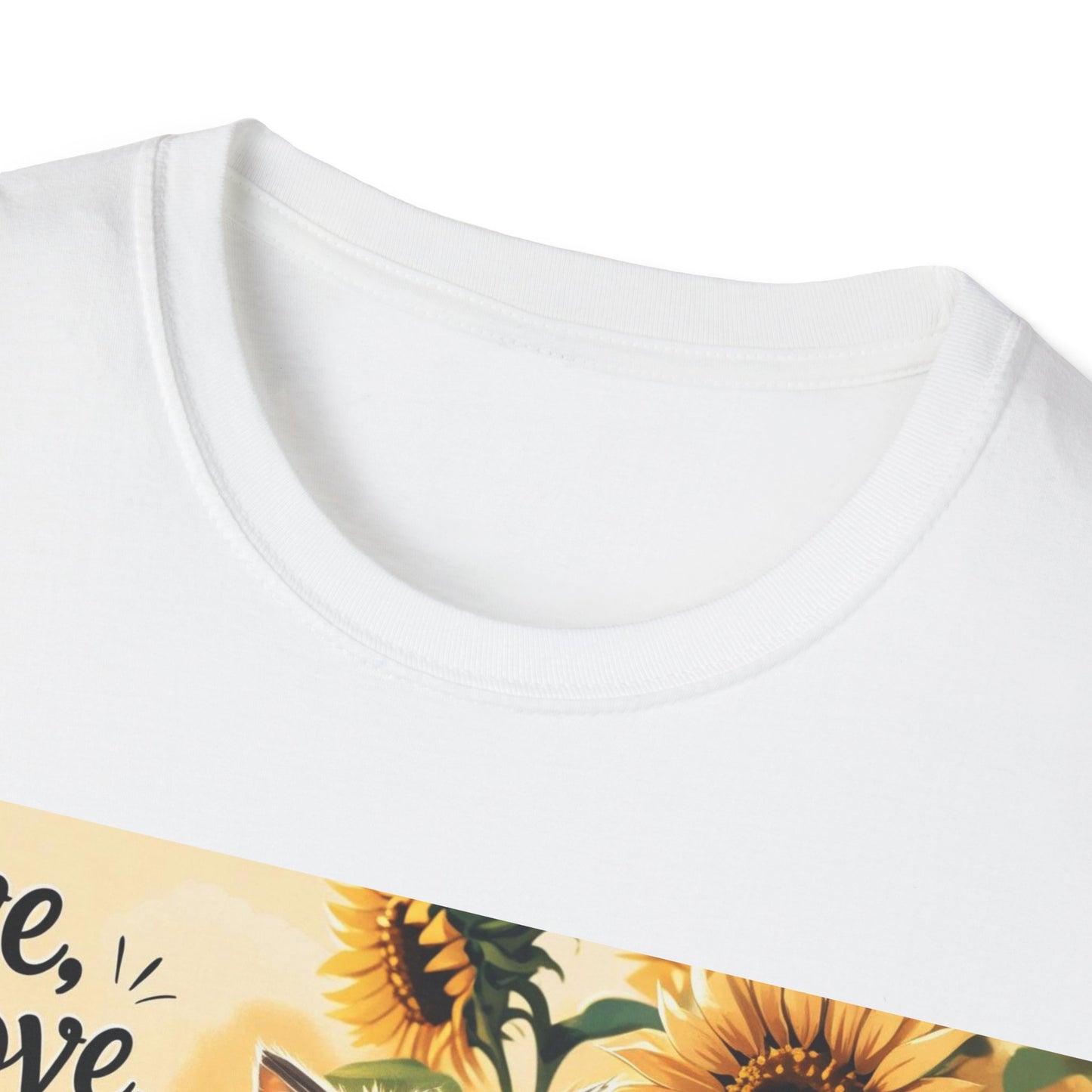 Cute Cat Coffee Lover T-Shirt, Live Love Drink Coffee Shirt, Pet Lover Tee, Gift for Cat Moms, Vintage Style Coffee T-Shirt