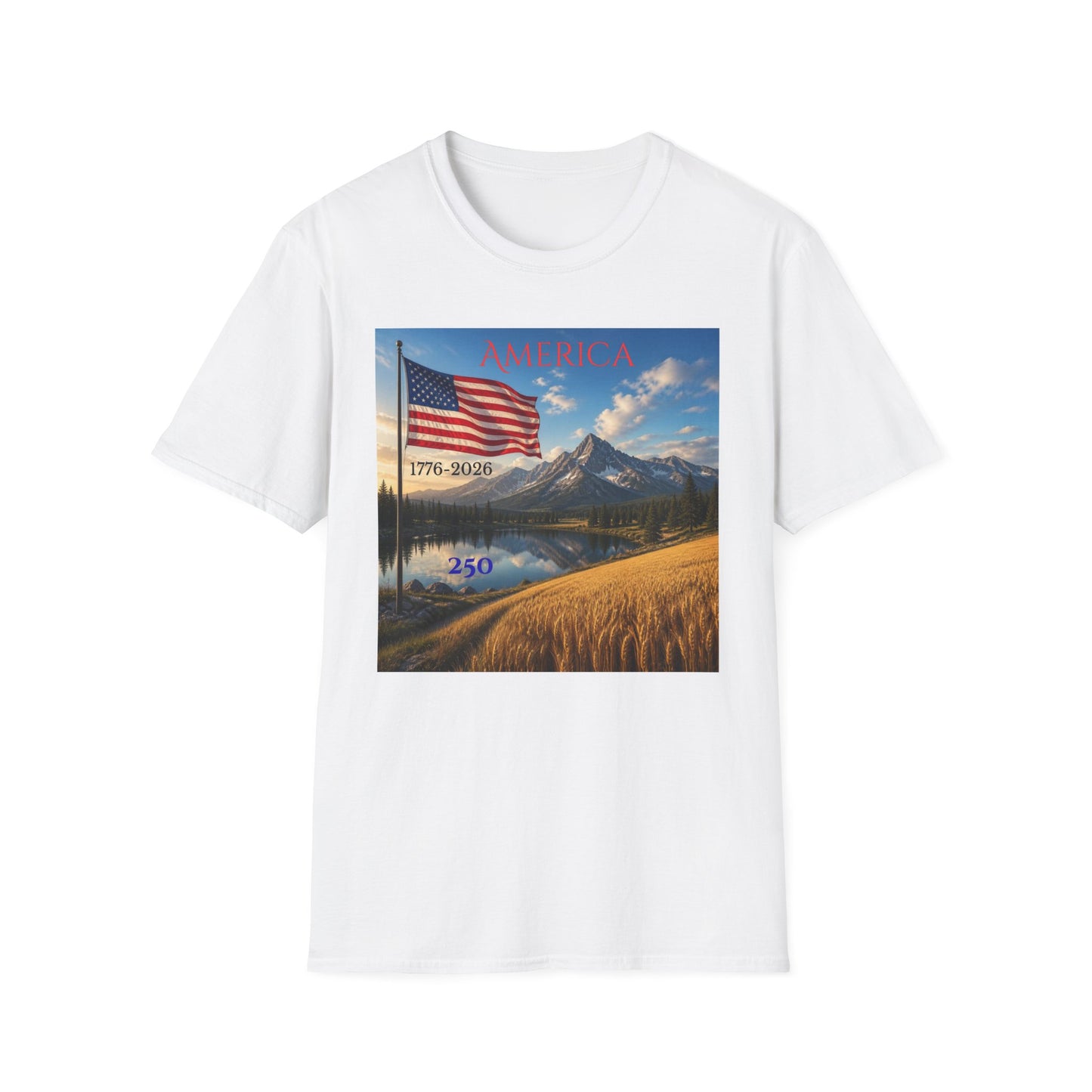 America 250 years Unisex Softstyle T-Shirt