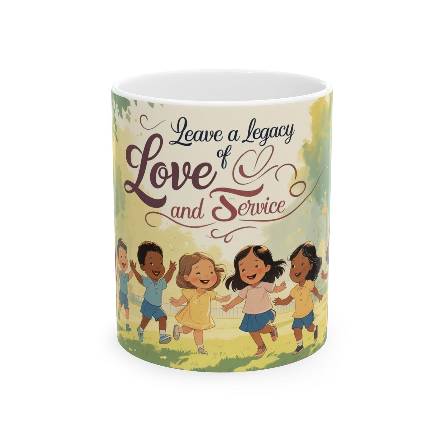Legacy of Love Ceramic Mug | Heartwarming Gift for Friends & Family | Perfect for Special Occasions | Inspirational Drinkware