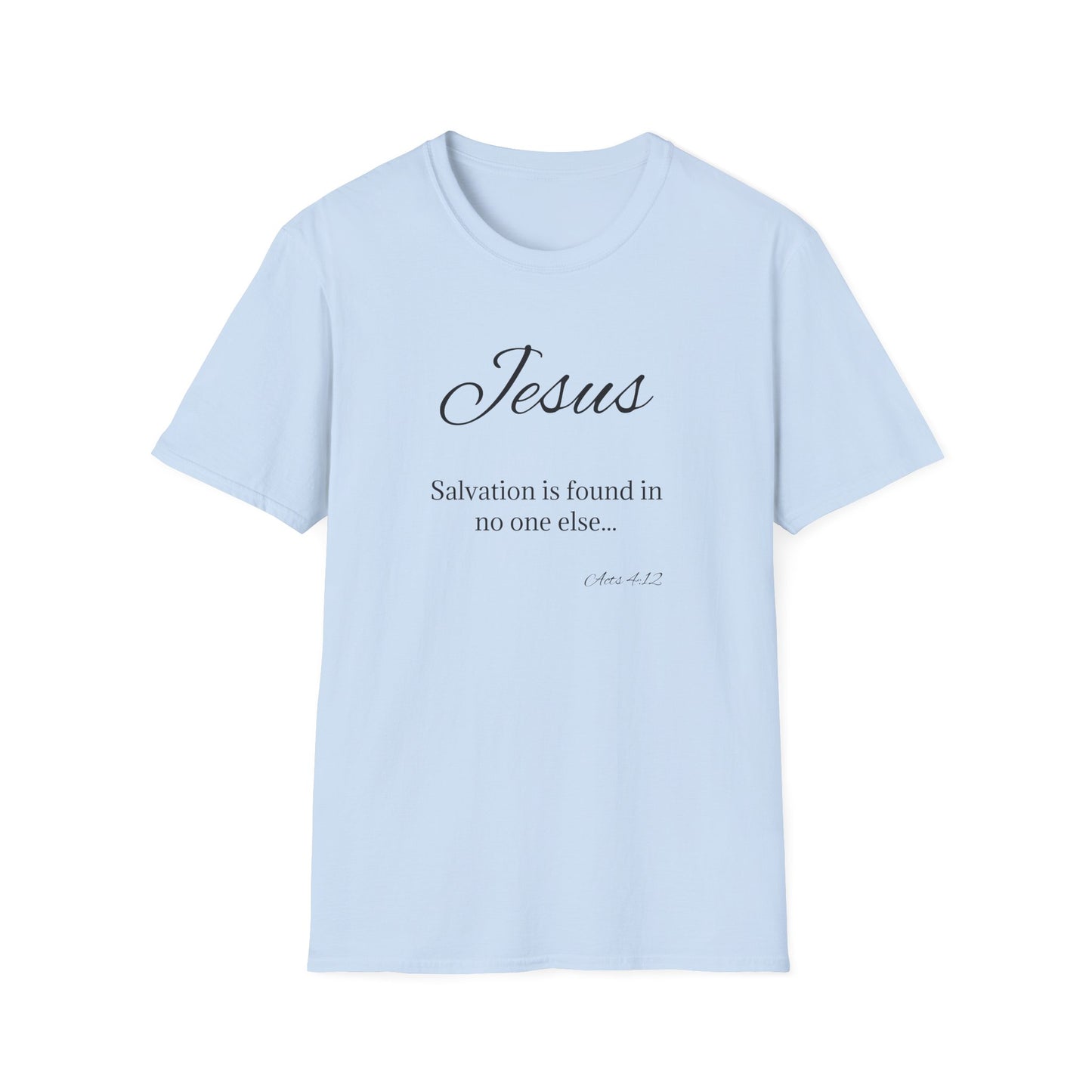 Jesus is Salvation Unisex Softstyle T-Shirt