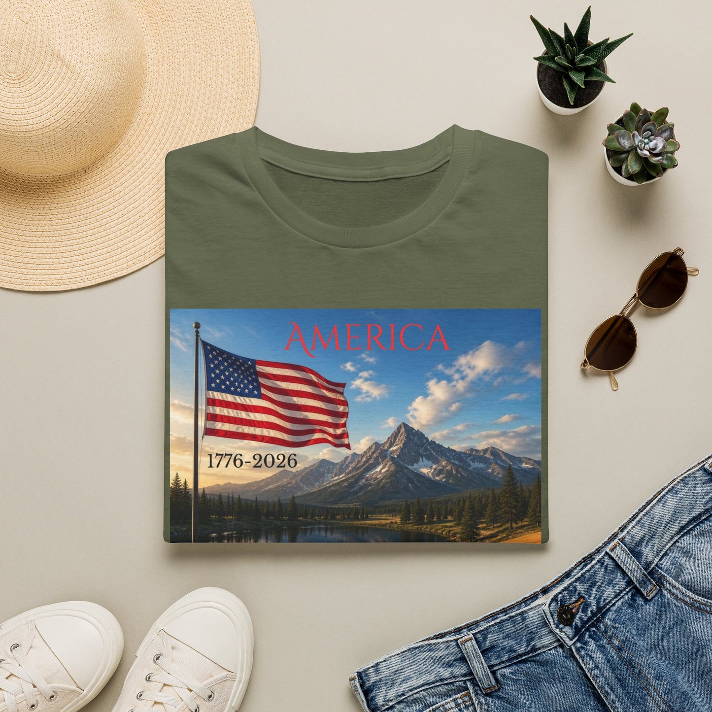 America 250 years Unisex Softstyle T-Shirt