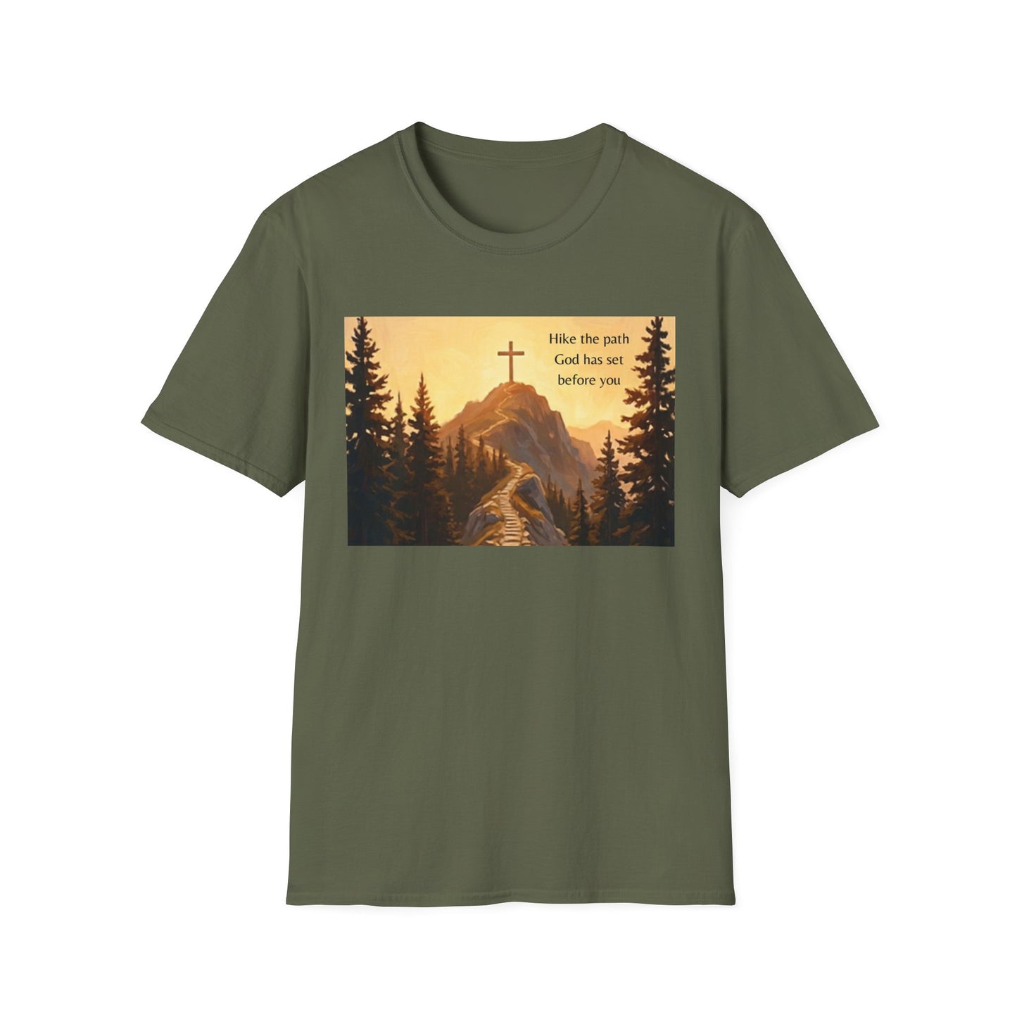 Hike the Path Unisex Softstyle T-Shirt