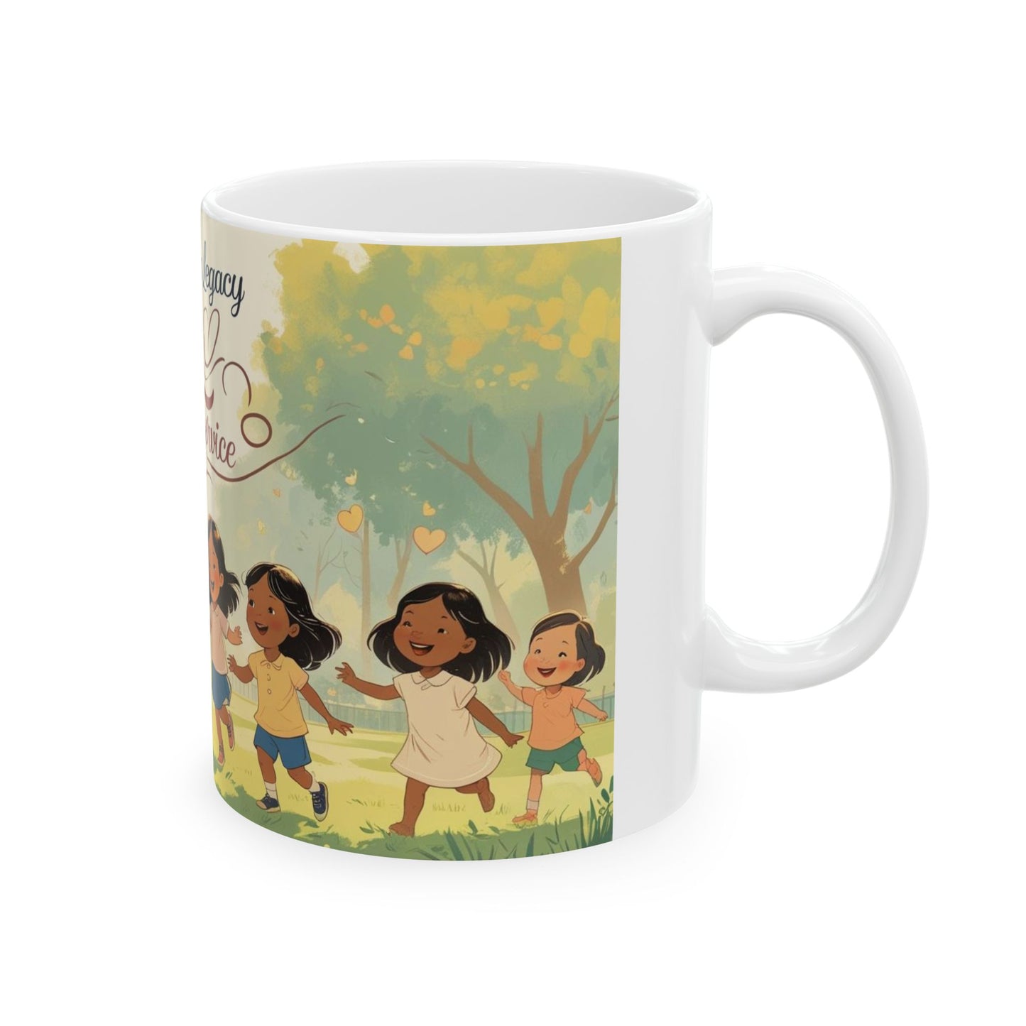 Legacy of Love Ceramic Mug | Heartwarming Gift for Friends & Family | Perfect for Special Occasions | Inspirational Drinkware