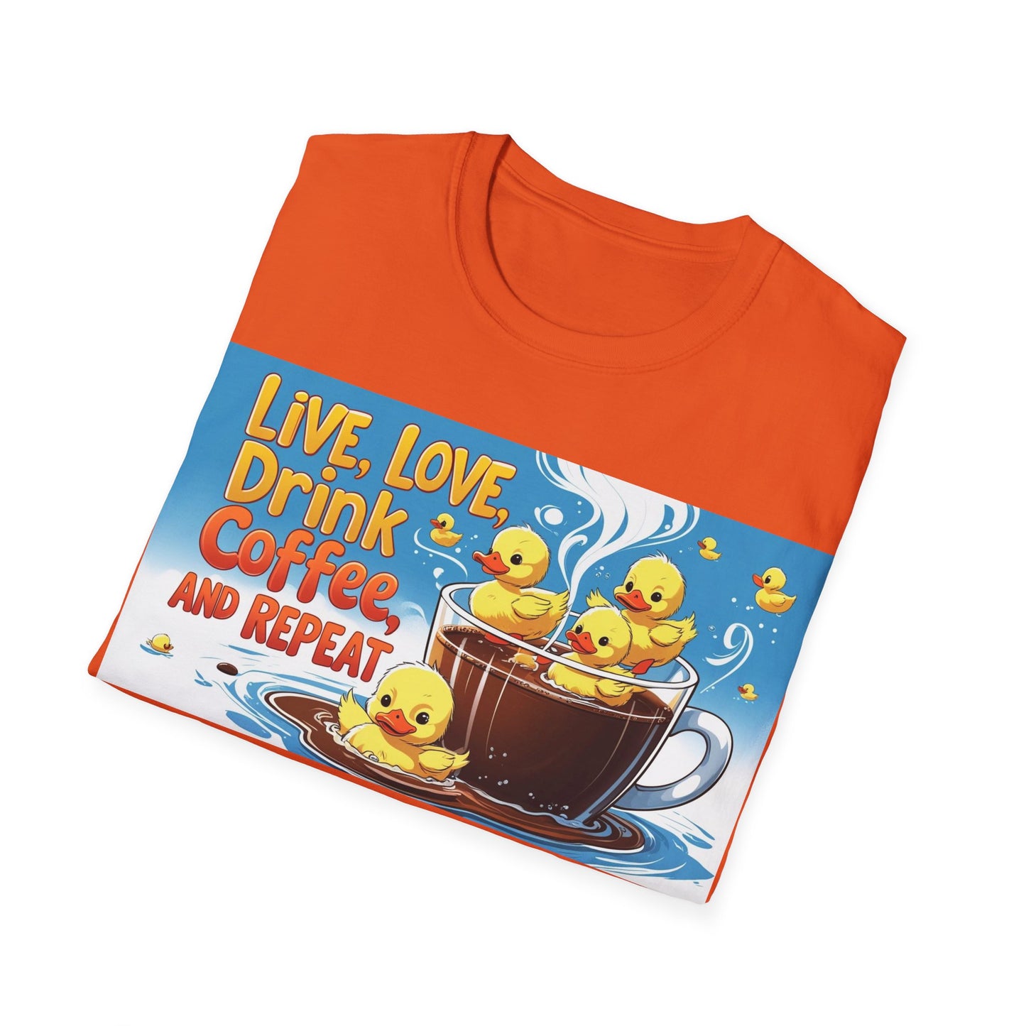 Cute Coffee Lover T-Shirt, Fun Gift for Coffee Enthusiasts, Perfect for Birthdays, Casual Wear, Summer Outings, Family Gatherings