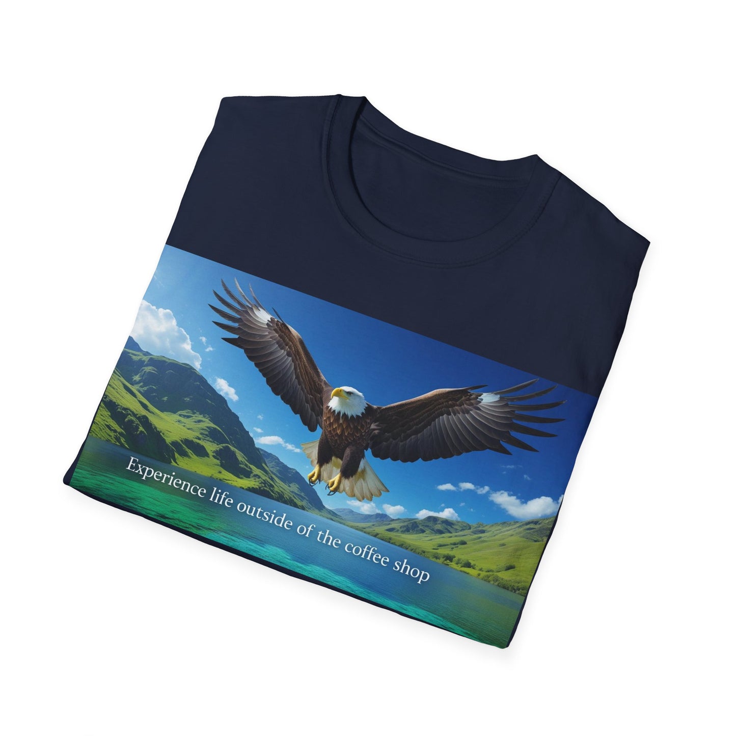 Unisex Softstyle Eagle T-Shirt