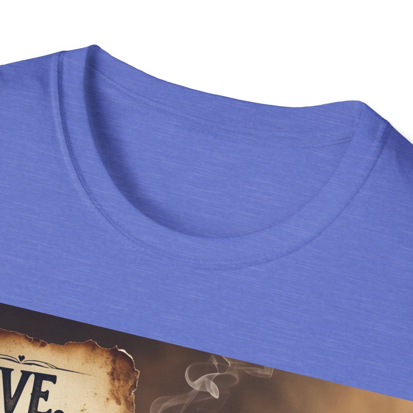 Coffee Lover's Unisex T-Shirt - Live, Love, Drink Coffee tee, Gift for Coffee Enthusiasts, Dog Lovers Apparel, Cute Animal Shirt