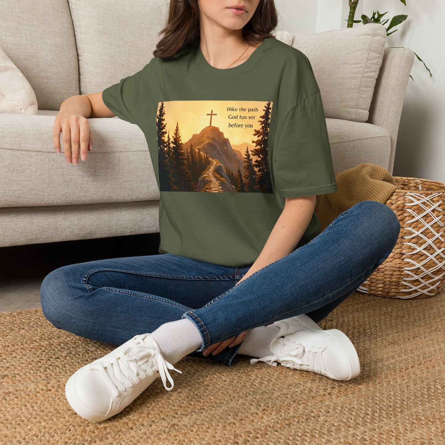 Hike the Path Unisex Softstyle T-Shirt