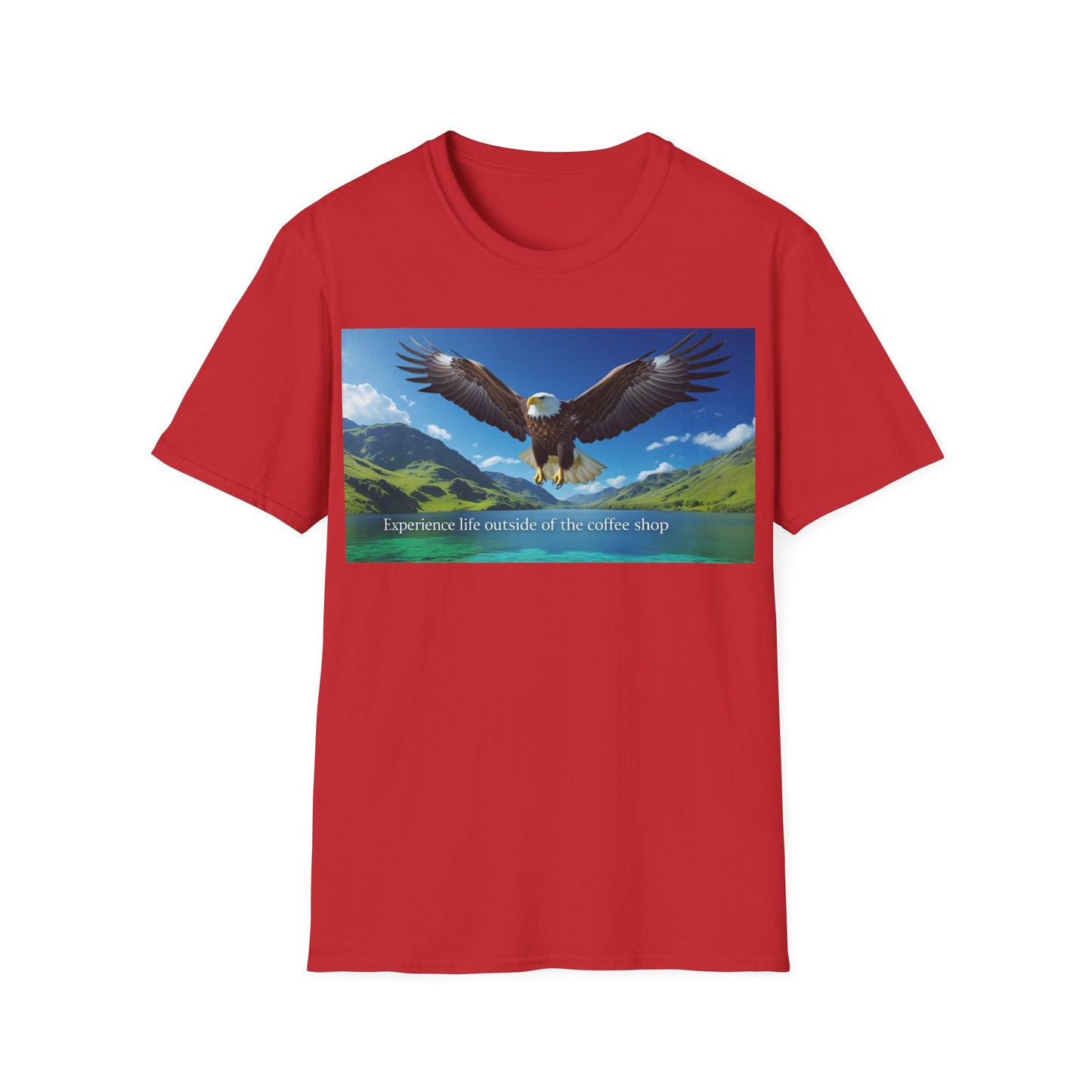 Unisex Softstyle Eagle T-Shirt