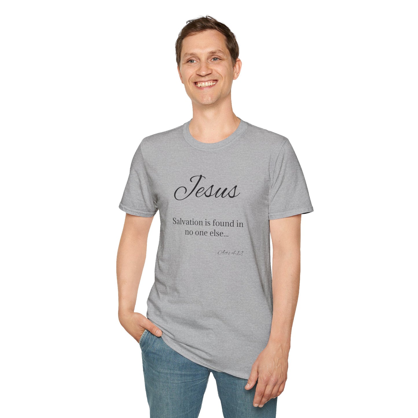 Jesus is Salvation Unisex Softstyle T-Shirt
