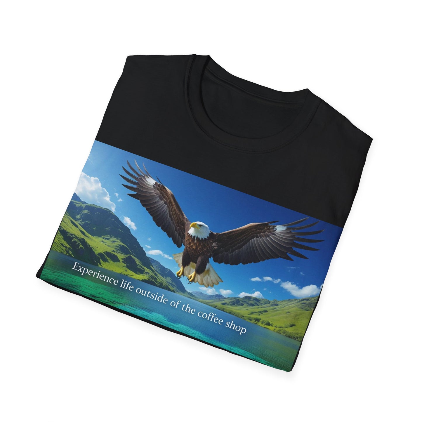 Unisex Softstyle Eagle T-Shirt