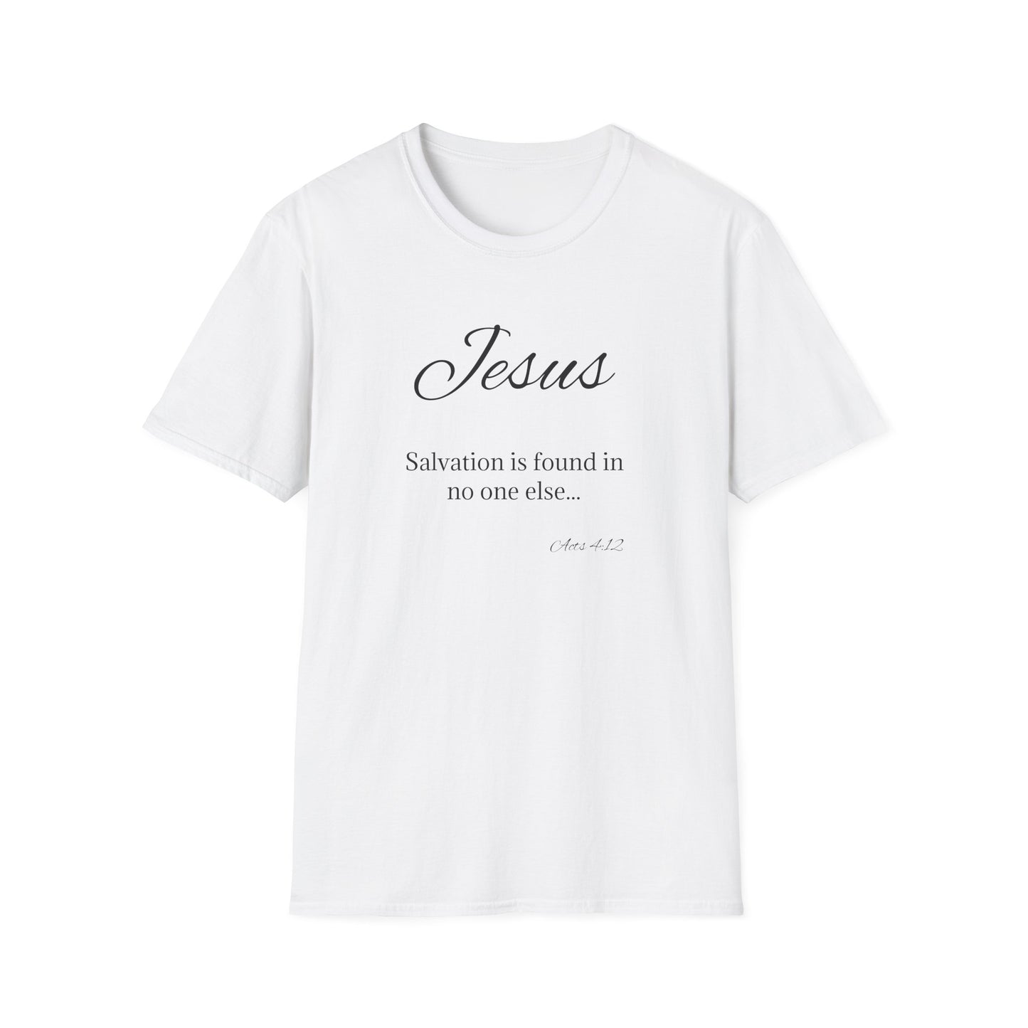 Jesus is Salvation Unisex Softstyle T-Shirt