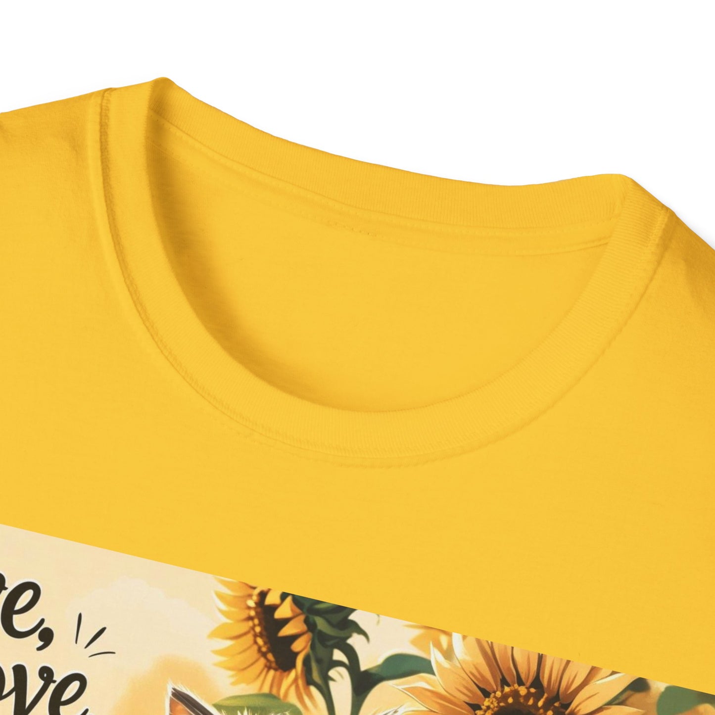 Cute Cat Coffee Lover T-Shirt, Live Love Drink Coffee Shirt, Pet Lover Tee, Gift for Cat Moms, Vintage Style Coffee T-Shirt