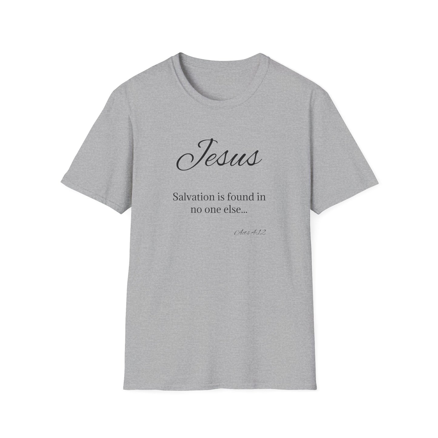 Jesus is Salvation Unisex Softstyle T-Shirt
