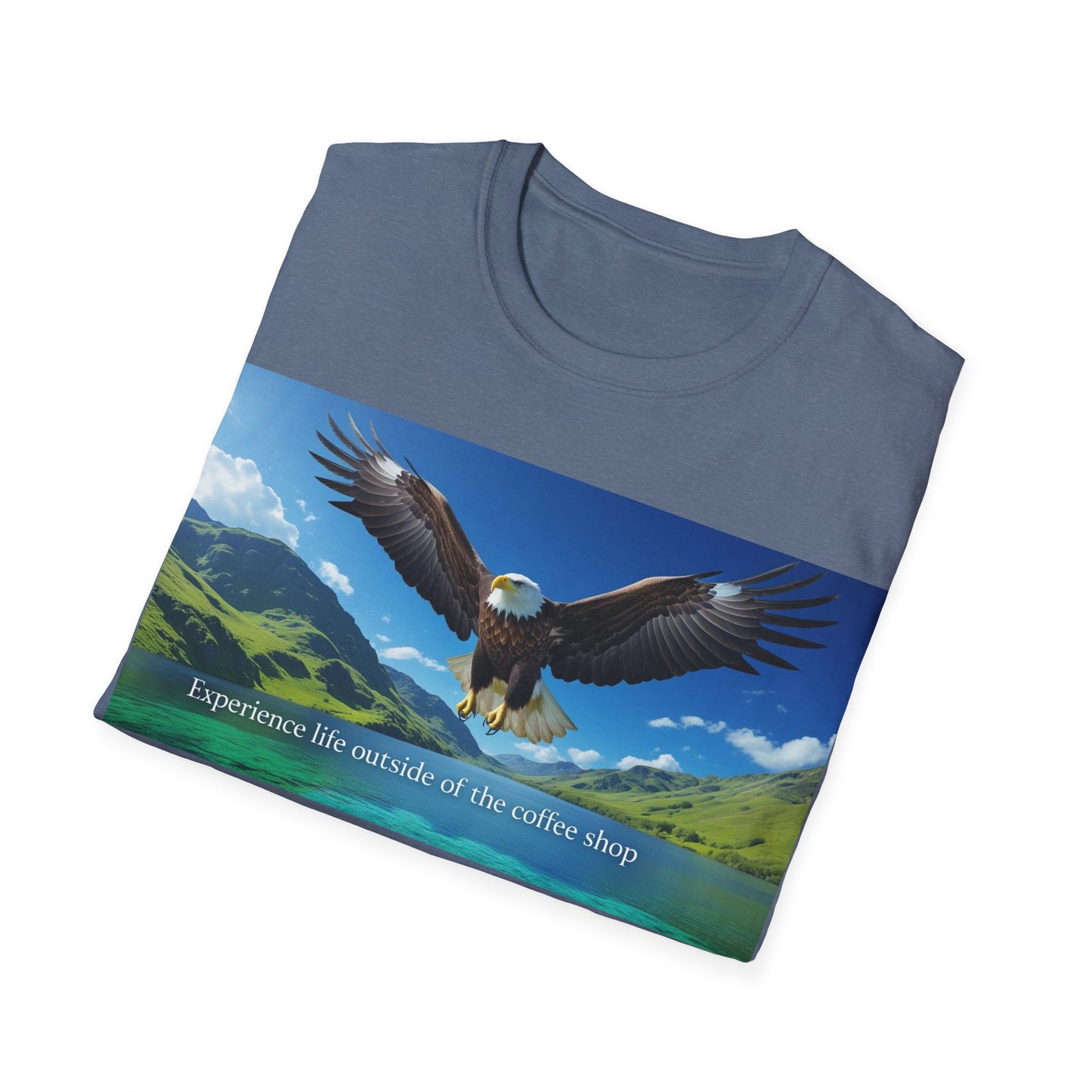 Unisex Softstyle Eagle T-Shirt
