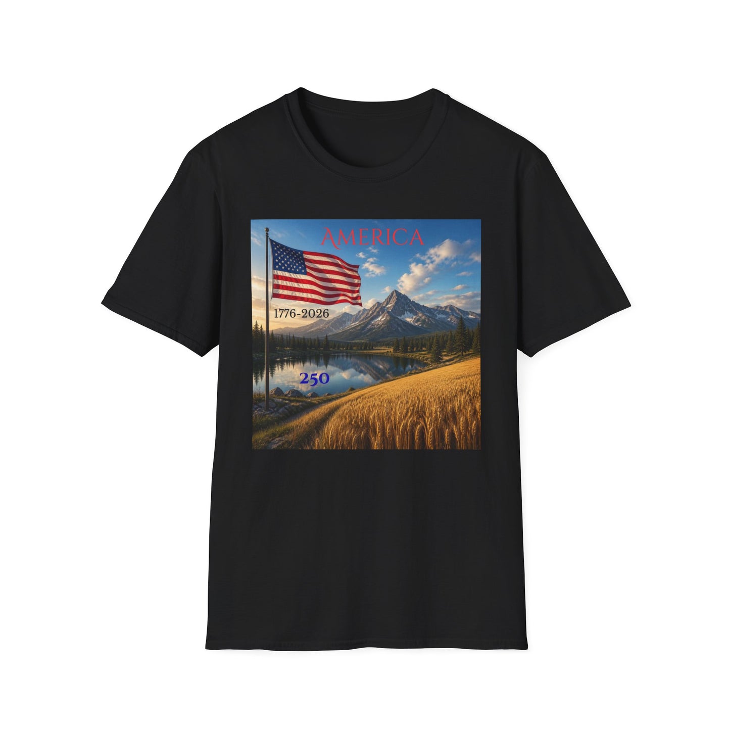 America 250 years Unisex Softstyle T-Shirt