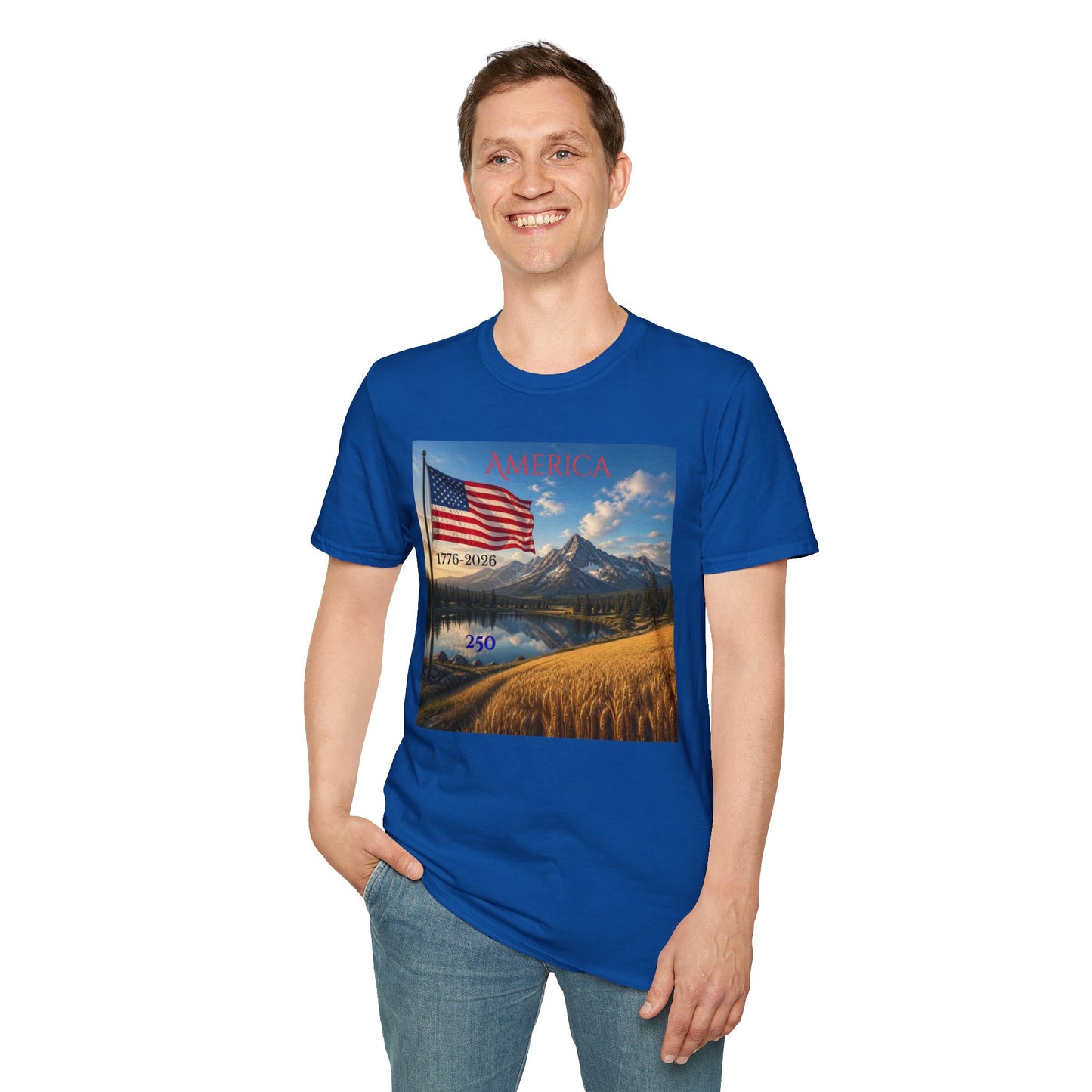 America 250 years Unisex Softstyle T-Shirt