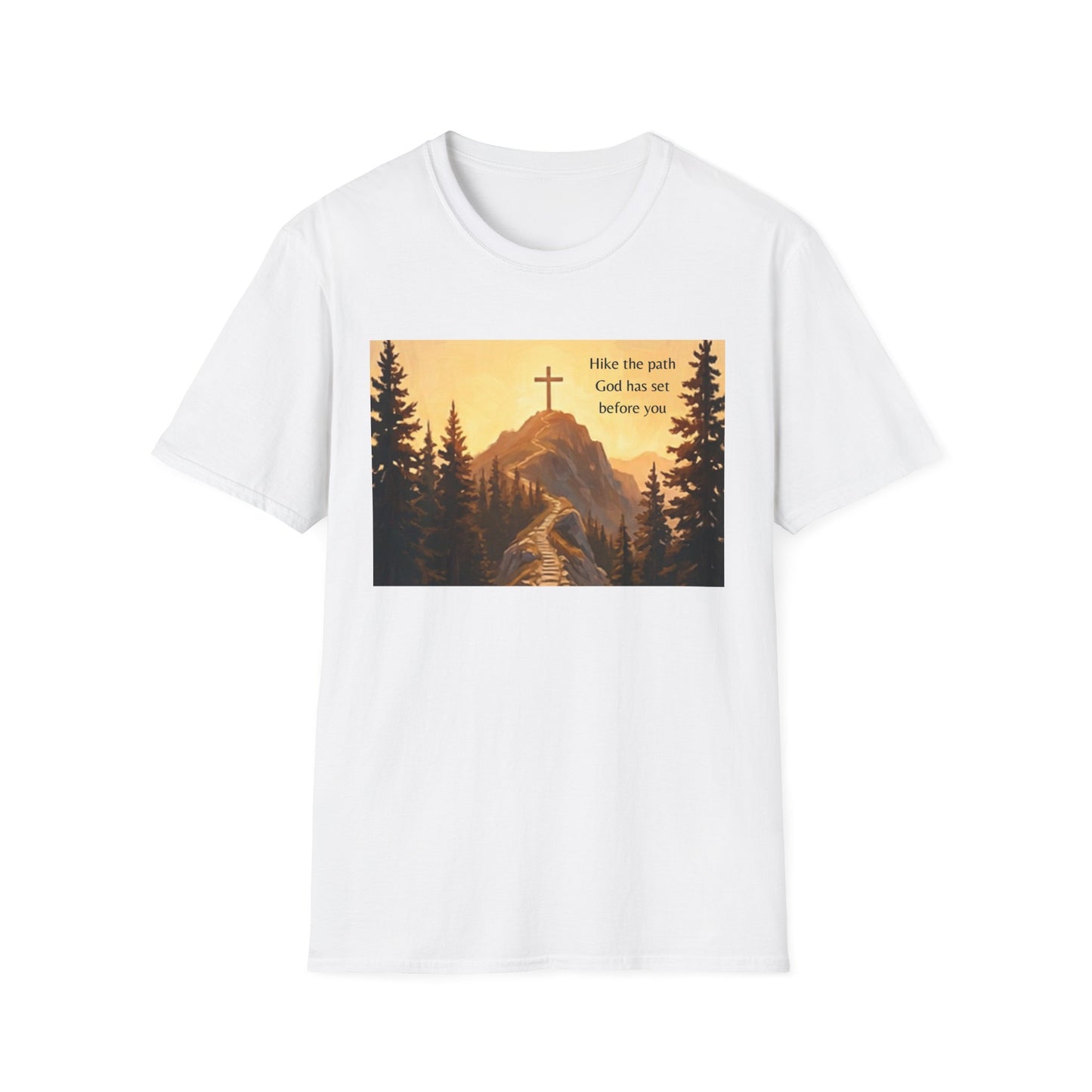 Hike the Path Unisex Softstyle T-Shirt
