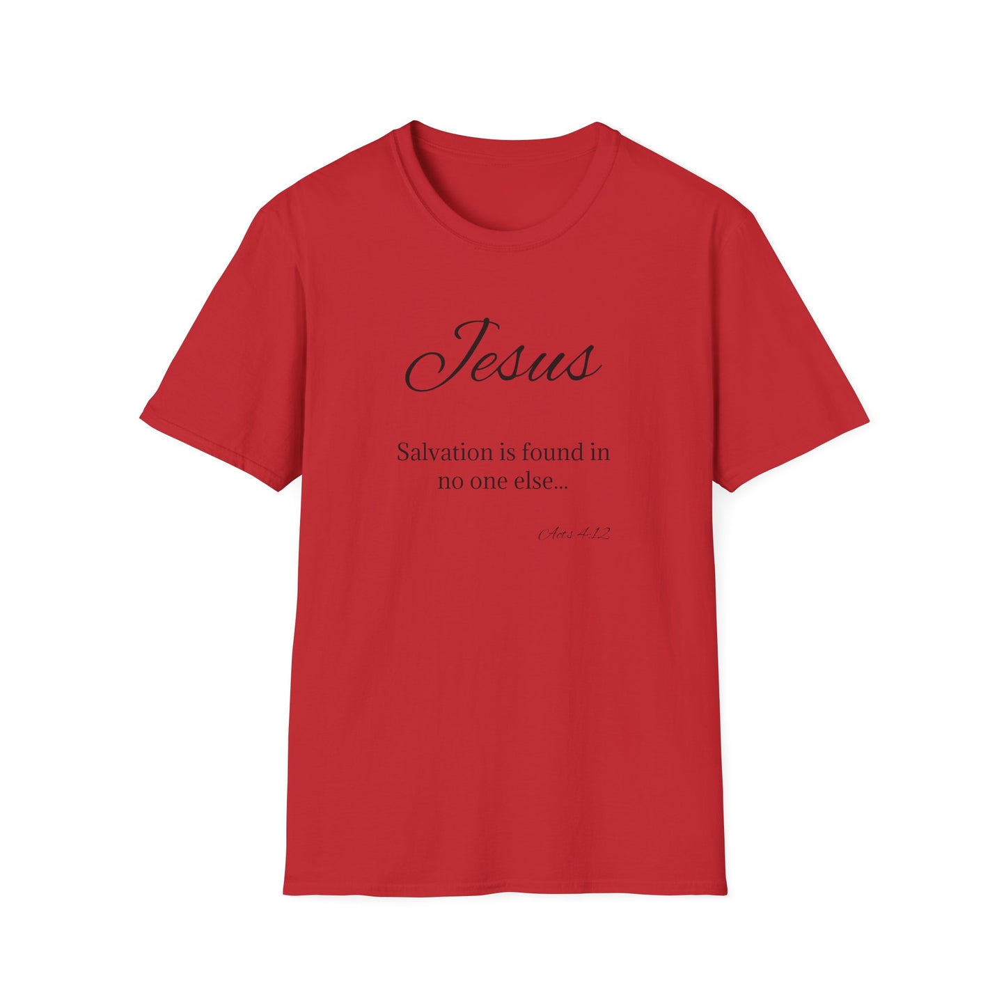 Jesus is Salvation Unisex Softstyle T-Shirt