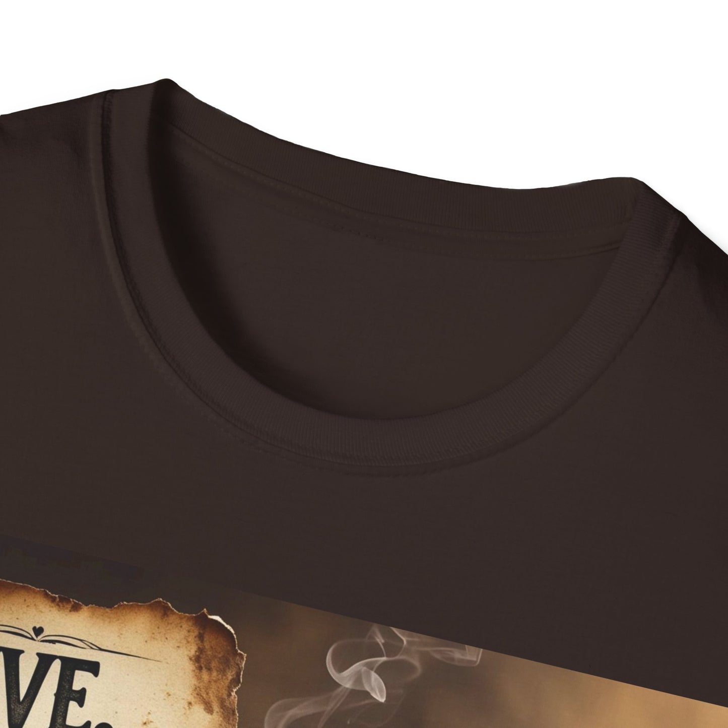 Coffee Lover's Unisex T-Shirt - Live, Love, Drink Coffee tee, Gift for Coffee Enthusiasts, Dog Lovers Apparel, Cute Animal Shirt