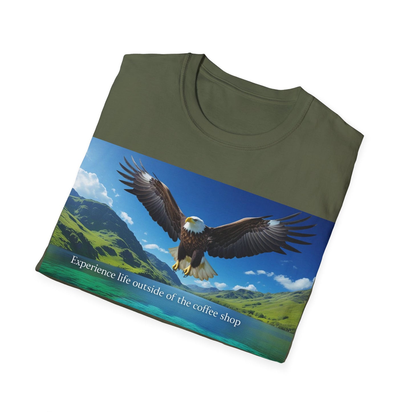 Unisex Softstyle Eagle T-Shirt
